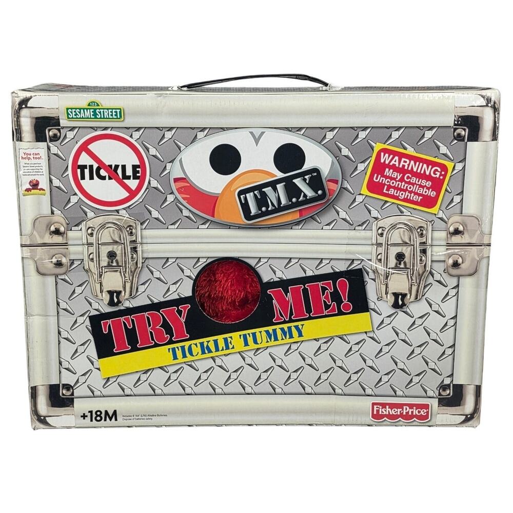 T.M.X. ELMO (2006) – FISHER‑PRICE SESAME STREET – ANIMATED LAUGHING PLUSH – NIB